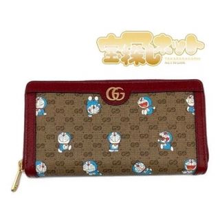 グッチ(Gucci)の【レア品】グッチ コラボ アニメ ドラえもん ジッピーウォレット 長財布(財布)