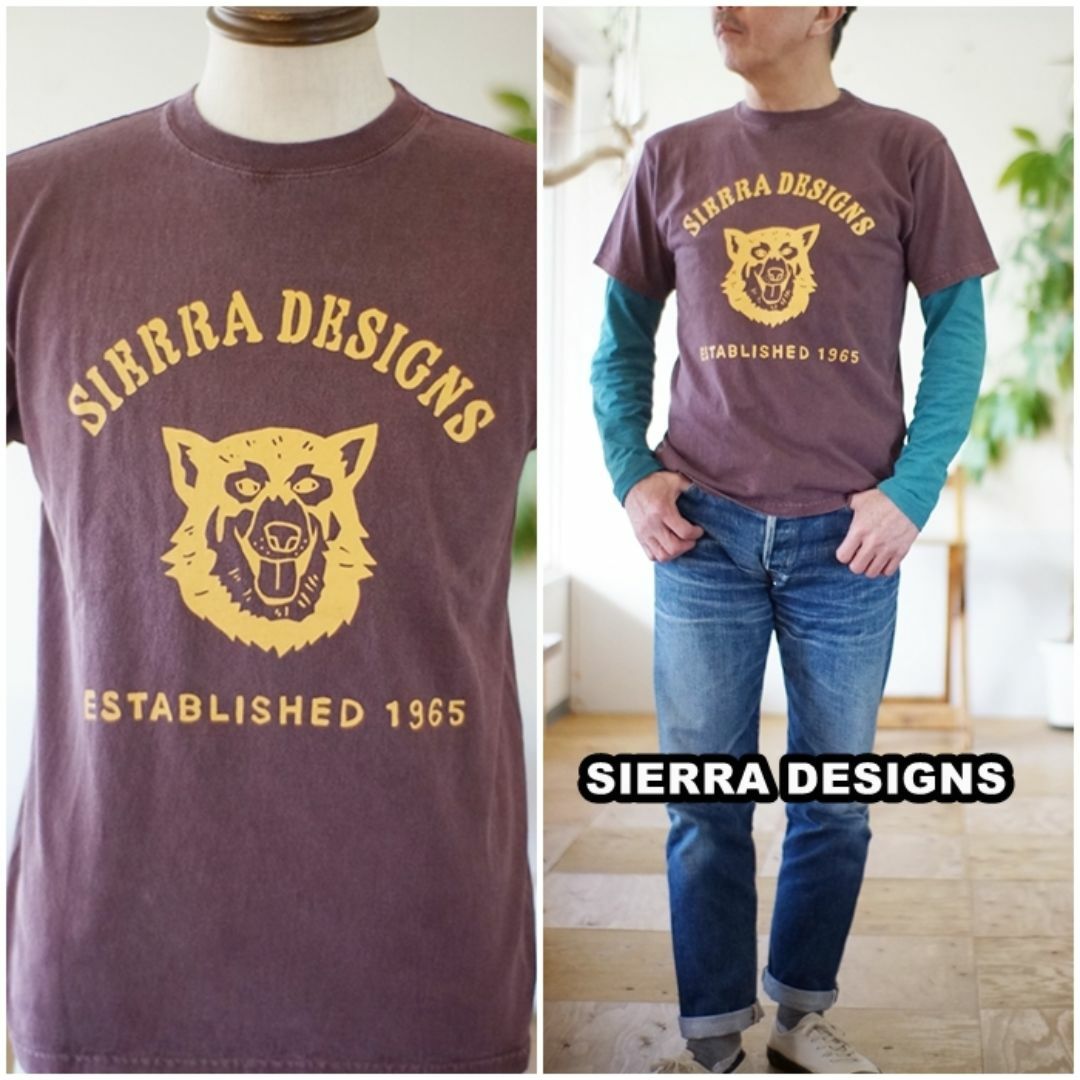 SIERRA DESIGNS(シェラデザイン)のグッドオン×シエラデザイン コラボTシャツ 半袖Tシャツ　931001 M メンズのトップス(Tシャツ/カットソー(半袖/袖なし))の商品写真