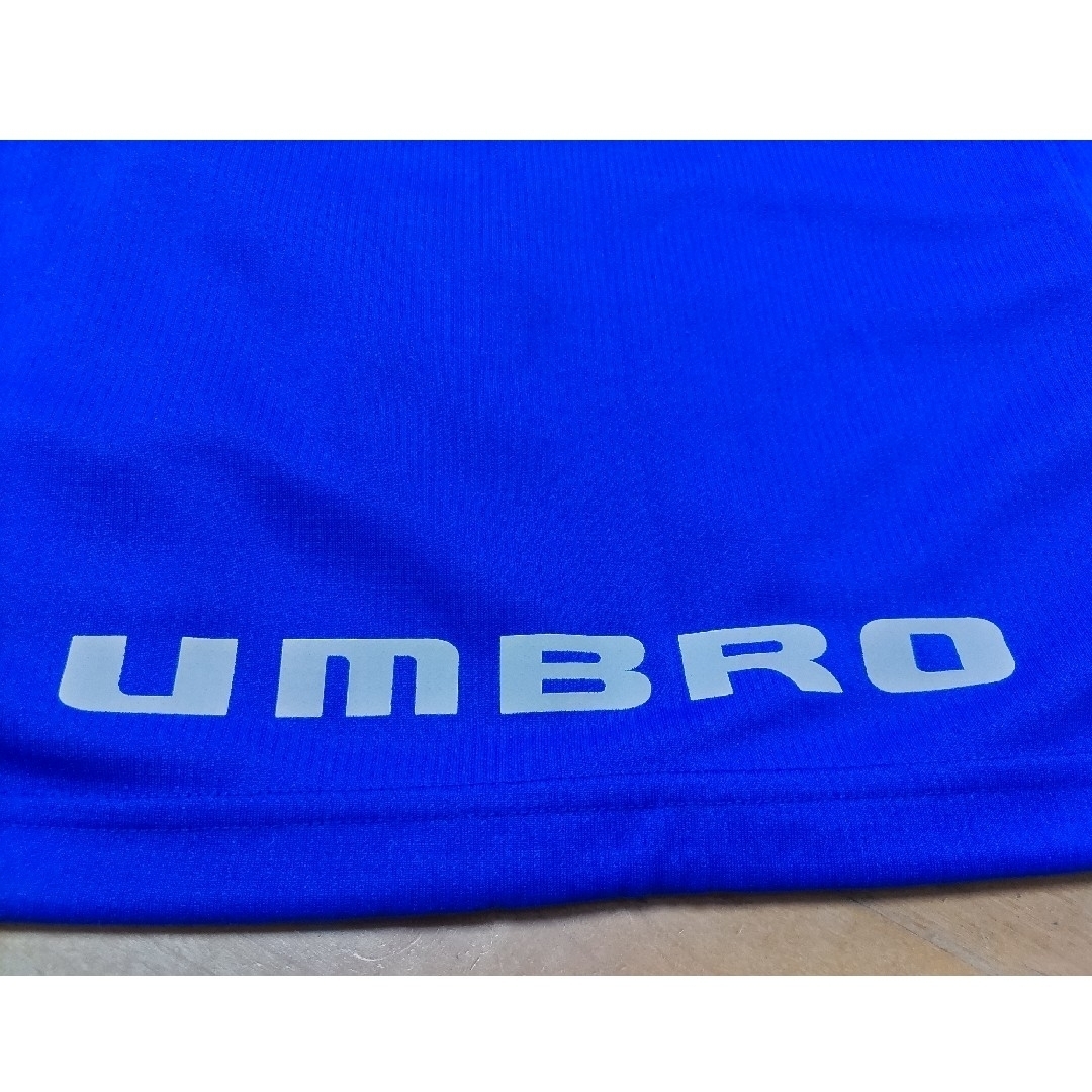 UMBRO(アンブロ)の🍀【匿名配送】140　ジャージ　UMBRO　アンブロ　デサント　青　ブルー キッズ/ベビー/マタニティのキッズ服男の子用(90cm~)(その他)の商品写真