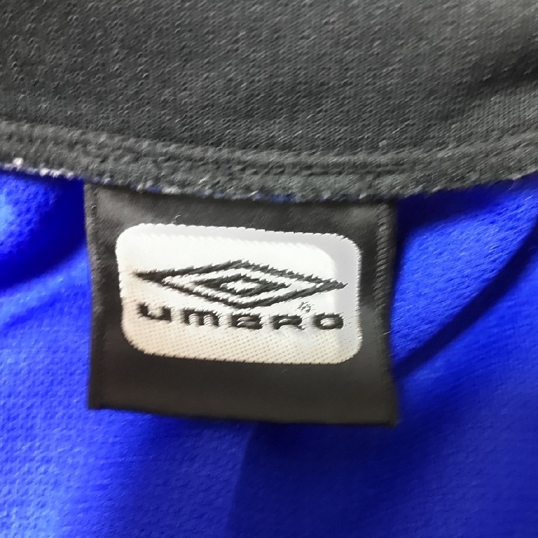 UMBRO(アンブロ)の🍀【匿名配送】140　ジャージ　UMBRO　アンブロ　デサント　青　ブルー キッズ/ベビー/マタニティのキッズ服男の子用(90cm~)(その他)の商品写真