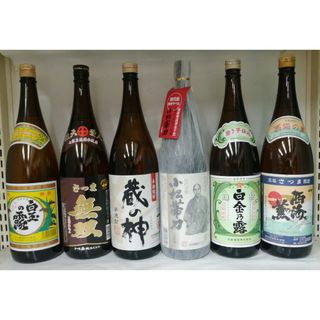 シラタマノツユ(白玉の露)の特撰鹿児島産 芋焼酎25度1.8㍑×6本セット(焼酎)