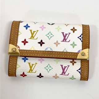 ルイヴィトン(LOUIS VUITTON)の【LOUIS VUITTON】ルイヴィトン ポルトモネ・プラ 財布 マルチカラー ブロン M92657/br3738kw(財布)