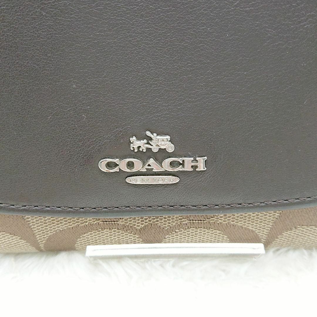 COACH(コーチ)の【美品】COACH　コーチ　長財布　シグネチャー　レディース　メンズ　ブランド レディースのファッション小物(財布)の商品写真