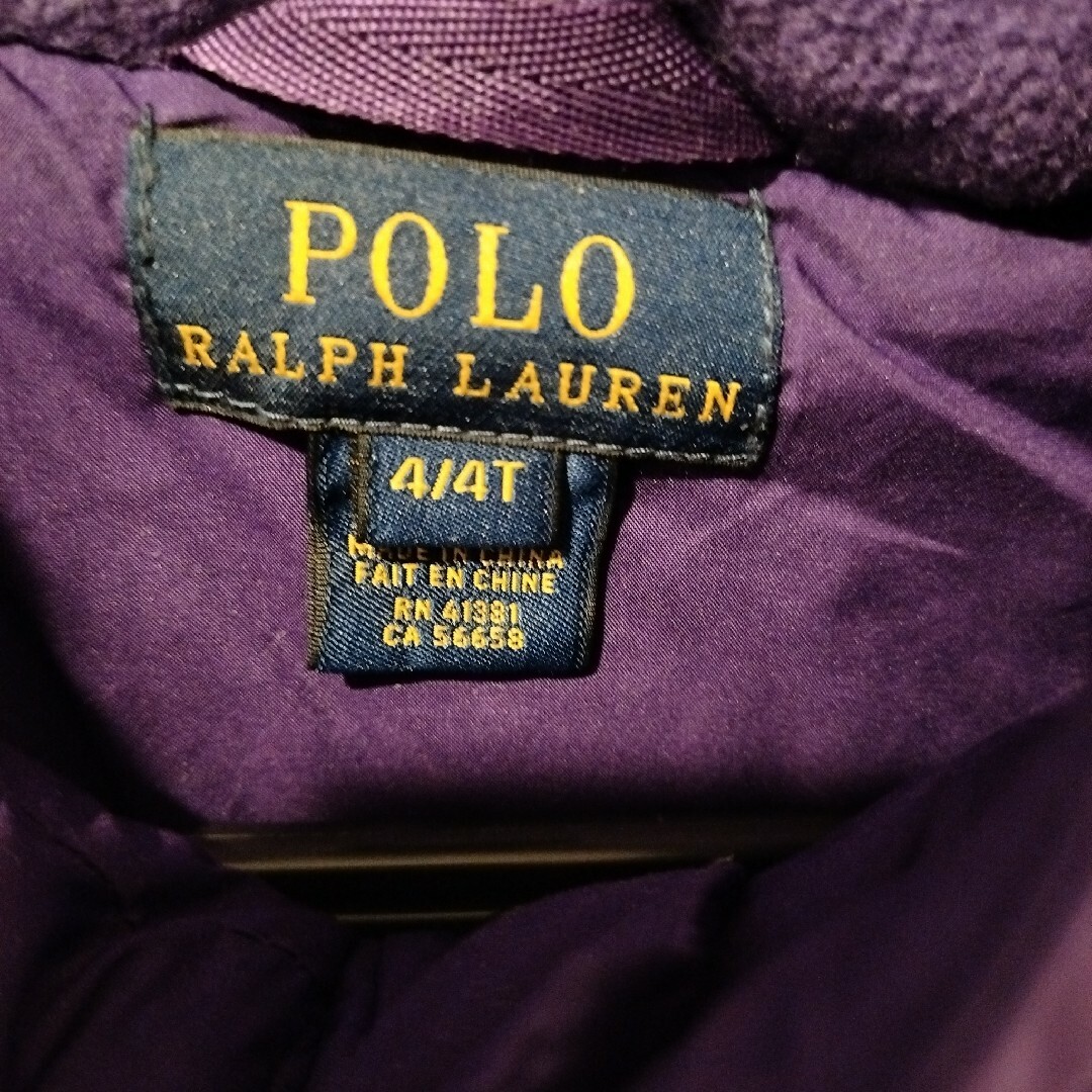 POLO RALPH LAUREN(ポロラルフローレン)のラルフローレン　ダウン キッズ/ベビー/マタニティのキッズ服女の子用(90cm~)(ジャケット/上着)の商品写真