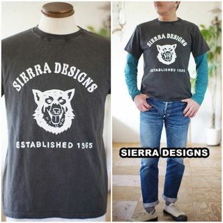 シェラデザイン(SIERRA DESIGNS)のグッドオン×シエラデザイン コラボTシャツ 半袖Tシャツ　931001 M(Tシャツ/カットソー(半袖/袖なし))