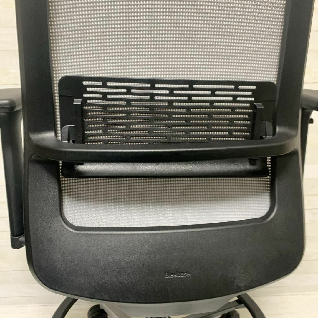Steelcase(スチールケース)のsteelcase オフィスチェア Personality 肘掛け 足置き イス インテリア/住まい/日用品の椅子/チェア(デスクチェア)の商品写真