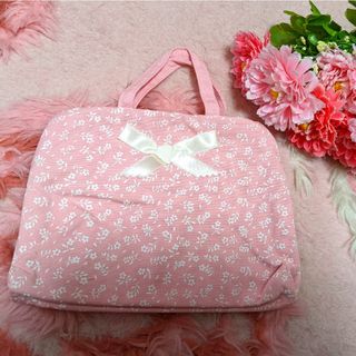 新品❤ピンク❤花柄♥沢山収納❤ポーチ(ポーチ)