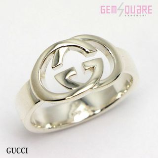 グッチ(Gucci)のGUCCI グッチ Ag925 インターロッキングG ブリットリングSM 指輪 サイズ21 6.0g 箱付 仕上げ済 190483(リング(指輪))