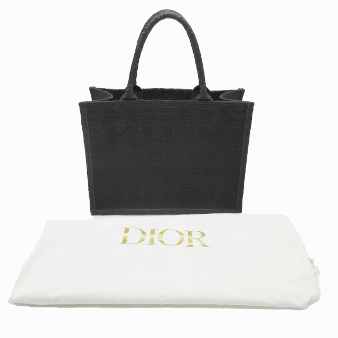 Christian Dior(クリスチャンディオール)の美品 クリスチャンディオール ブック トート カナージュ ミディアムバッグ レディースのバッグ(トートバッグ)の商品写真