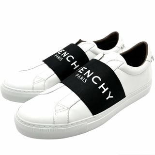 ジバンシィ(GIVENCHY)のGIVENCHY ジバンシィ スニーカー スリッポン アーバン ストリート 靴 URBAN STREET  シューズ 44サイズ BH0002 H0FU  レザー    ホワイト 白 ブラック 黒 メンズ オールシーズン【中古品】(スニーカー)