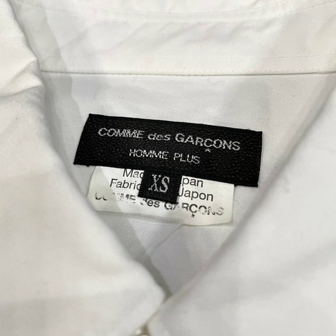 COMME des GARCONS HOMME PLUS(コムデギャルソンオムプリュス)のCOMME des GARCONS HOMME PLUS 15AW コットンブロードツイストフロントシャツ 捻れ 螺旋 斜め Archive コムデギャルソン メンズのトップス(シャツ)の商品写真