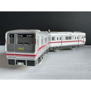 大阪市営地下鉄　２１系車両　1991－　２両セット　〈中古美品〉直線レール３本付(鉄道模型)