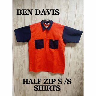 ベンデイビス(BEN DAVIS)のBEN DAVIS ベンデイビス Tシャツ ハーフジップ HALF ZIP S/S SHIRTS【SALE出品】(Tシャツ/カットソー(半袖/袖なし))