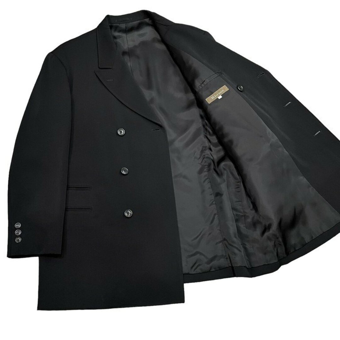 Yohji Yamamoto(ヨウジヤマモト)のY's for men ウールギャバジンダブルブレスト5ポケットテーラードジャケット Archive 90s Yohji Yamamoto Pour Homme メンズのジャケット/アウター(テーラードジャケット)の商品写真