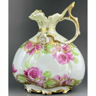 Noritake - オールドニッポン 22.6㎝ 里帰り 薔薇文花瓶 ジュエル ジュール フローラル