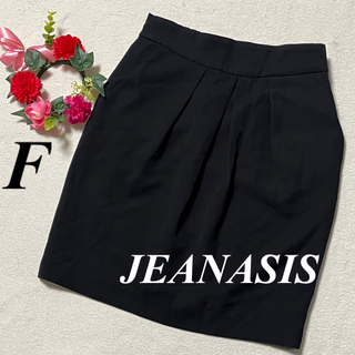 ジーナシス JEANASIS ♡ミニスカート　黒　F 即発送　大特価セール中(ミニスカート)