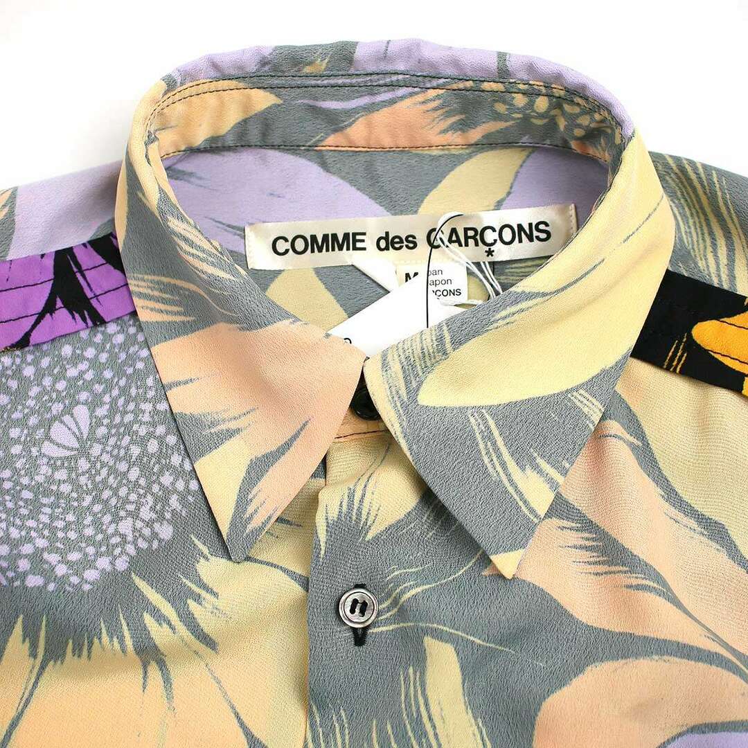 COMME des GARCONS(コムデギャルソン)のCOMME des GARCONS コムデギャルソン 24SS ボタニカルポリエステルシャツ GM-B012 ミックス M レディースのトップス(シャツ/ブラウス(長袖/七分))の商品写真