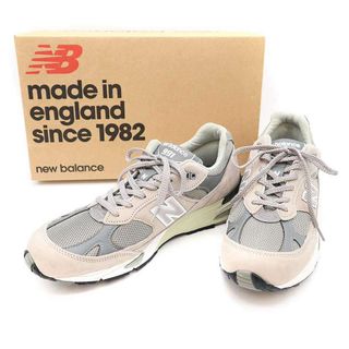 ニューバランス(New Balance)のNEW BALANCE ニューバランス 991 スウェードローカットスニーカー グレー系 UK10 M991GL(スニーカー)