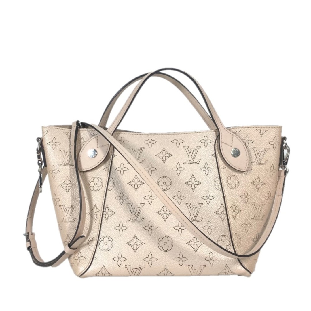 LOUIS VUITTON(ルイヴィトン)のルイヴィトン LOUIS VUITTON ヒナ PM  M58785  モノグラム・マヒナ 2WAY トートバッグ カバン ハンドバッグ ショルダーバッグ モノグラムマヒナ コキーユ ピンク 美品 レディースのバッグ(ショルダーバッグ)の商品写真