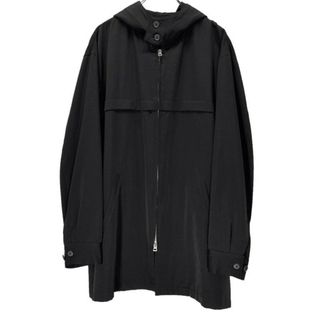 ヨウジヤマモト(Yohji Yamamoto)のY's for men ウールギャバジンダブルジップフーデッドロングジャケット コート Archive 90s Yohji Yamamoto Pour Homme(その他)