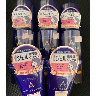 Acnes Labo - アクネスラボ 薬用 保湿 ジェルクリーム アクネスラボ 薬用 洗顔フォーム