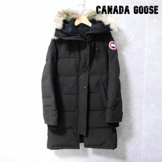 カナダグース(CANADA GOOSE)の良品 綺麗 CANADA GOOSE ロング丈 ダウンジャケット ダウンコート(ダウンコート)