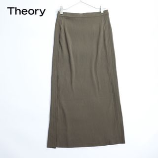 セオリー(theory)の2020SS theory セオリー　ロングスカート　オリーブ　M サマーニット(ロングスカート)