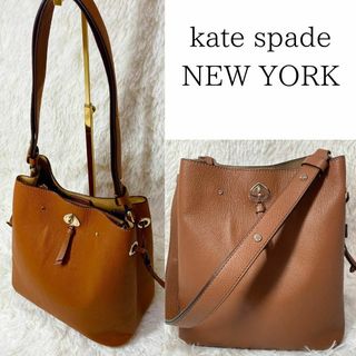 ケイトスペードニューヨーク(kate spade new york)のケイトスペード 2way ショルダーバッグ マーティスモールバケット ブラウン(ショルダーバッグ)