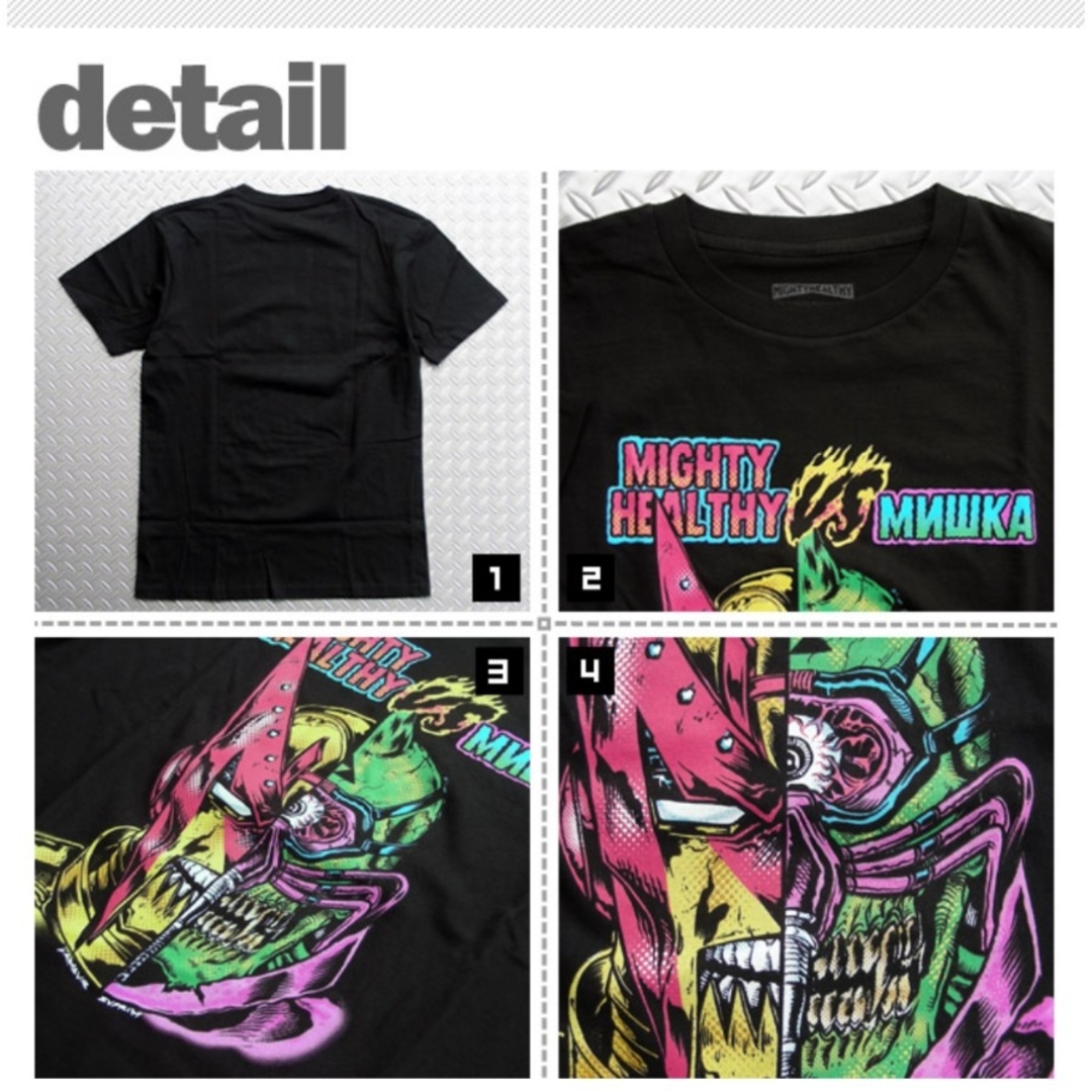 MISHKA - MISHKA×MIGHTY HEALTHY コラボTeeの通販 by 輝's shop MISHKA - MISHKA×MIGHTY HEALTHY コラボTeeの通販 by 輝's shop