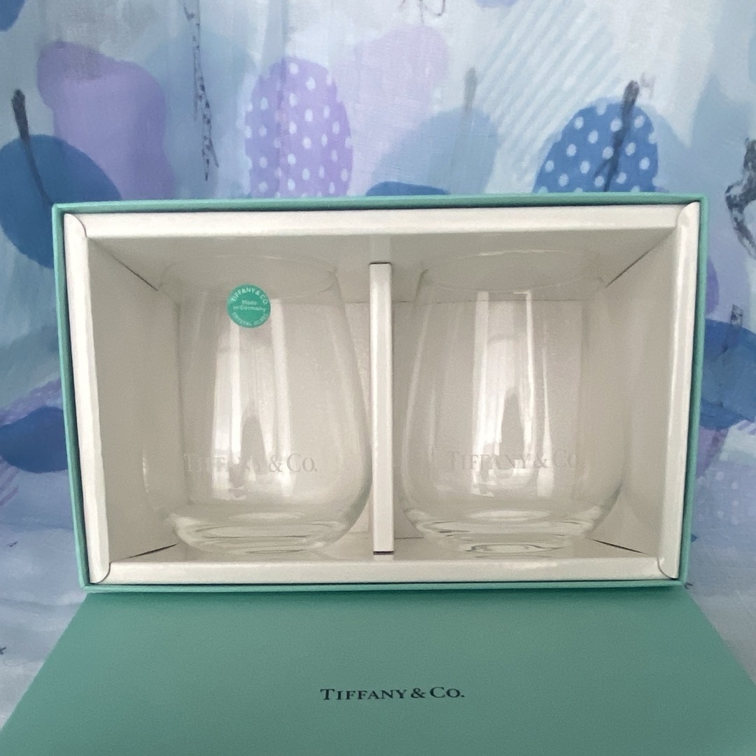 Tiffany & Co.(ティファニー)のTiffany グラス2個セット インテリア/住まい/日用品のキッチン/食器(グラス/カップ)の商品写真