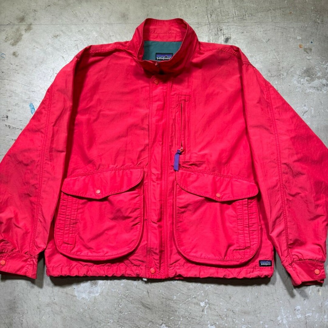 patagonia(パタゴニア)の80's Baggies Jacket バギーズジャケット 初期 89年 M USA製 メンズのジャケット/アウター(ブルゾン)の商品写真