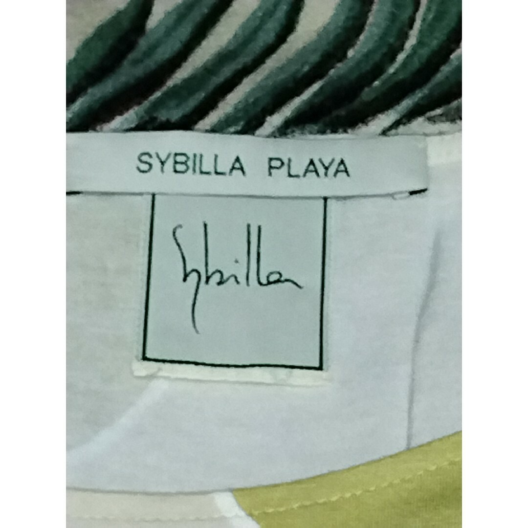 Sybilla(シビラ)の美品♥SYBILLA PLAYA♥ノースリーブチュニック♥ドット♥水玉♥シビラ レディースのトップス(チュニック)の商品写真
