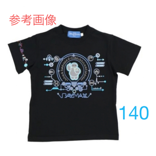 ベイマックス(ベイマックス)の【中古】東京ディズニーリゾート　ベイマックスTシャツ　ブラック140(Tシャツ/カットソー)