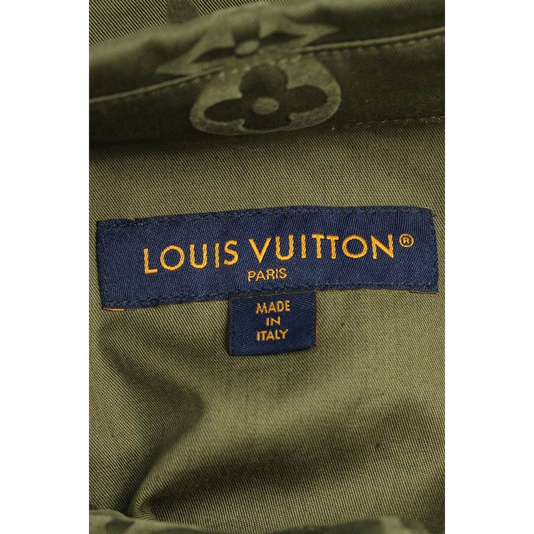 LOUIS VUITTON(ルイヴィトン)のルイヴィトン  23AW  RM232Q 26 HPB45W モノグラムコットンオーバーシャツブルゾン メンズ S メンズのジャケット/アウター(ブルゾン)の商品写真