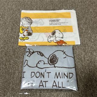 スヌーピー(SNOOPY)のスヌーピー エコバッグ・手拭い(エコバッグ)