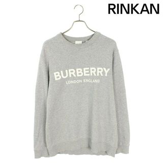 バーバリー(BURBERRY)のバーバリー  8009505 ロゴプリントスウェット メンズ M(スウェット)