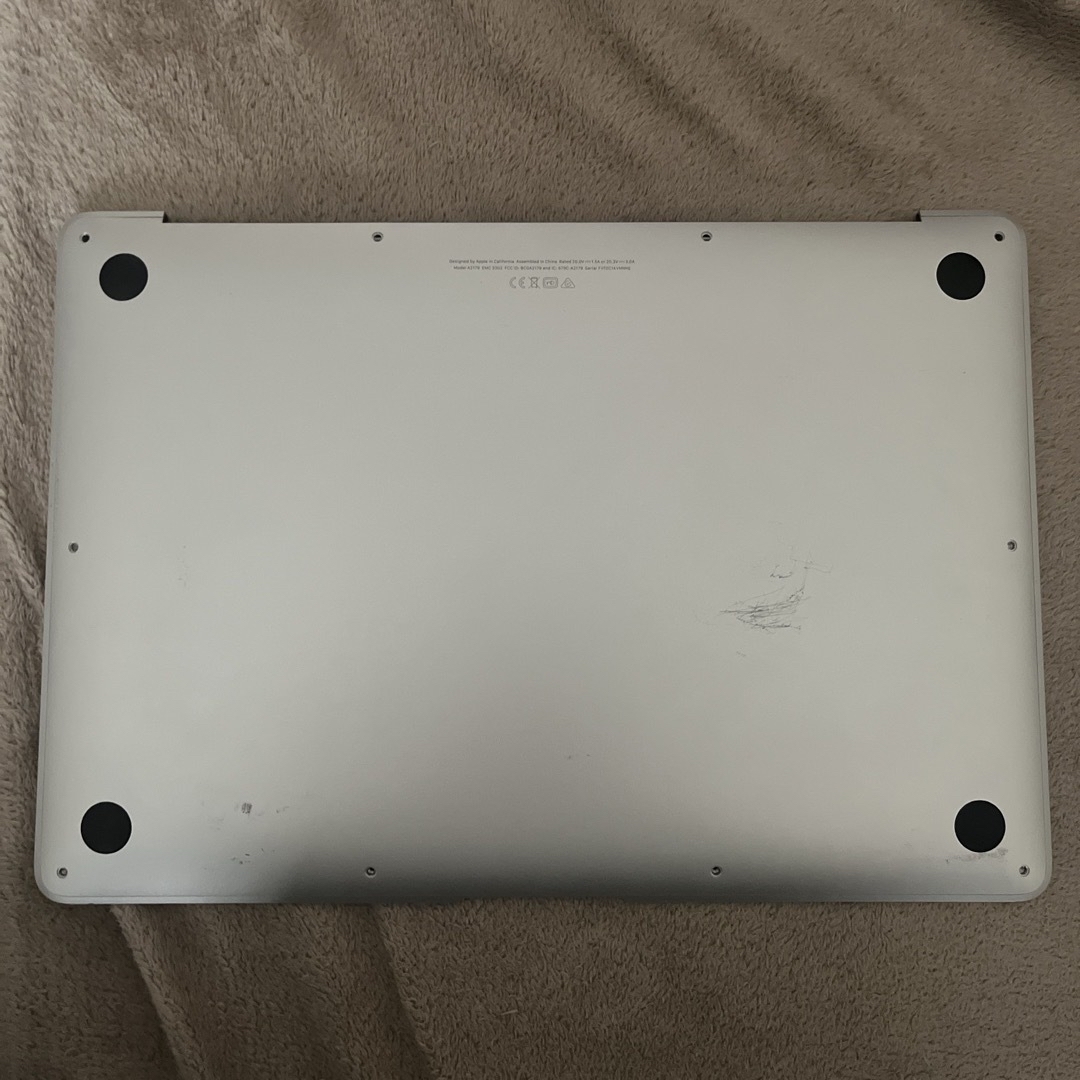 Apple(アップル)のMacBook Air 2020 キーボード スマホ/家電/カメラのPC/タブレット(ノートPC)の商品写真