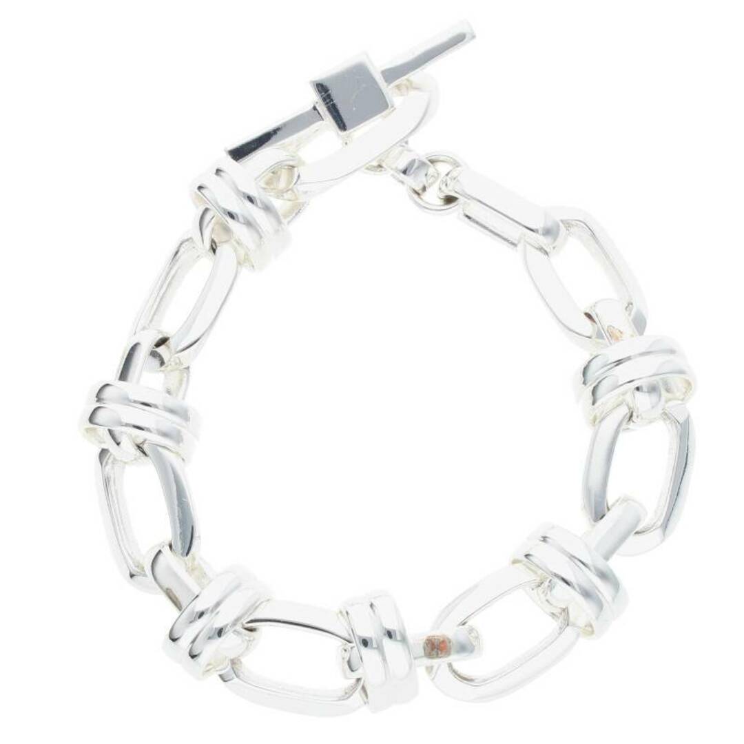 Saint Laurent(サンローラン)のサンローランパリ  753272 DECO RING BRACELET デコリンクメタルブレスレット メンズ M メンズのアクセサリー(ブレスレット)の商品写真