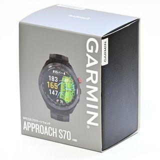 ガーミン(GARMIN)の【新品】GARMIN Approach S70 47mm Black(腕時計(デジタル))