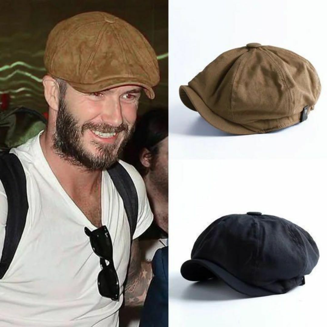 ハンチング　キャスケット　ベレー帽　アメカジ　メンズ　レディース　新品　未使用 メンズの帽子(キャスケット)の商品写真