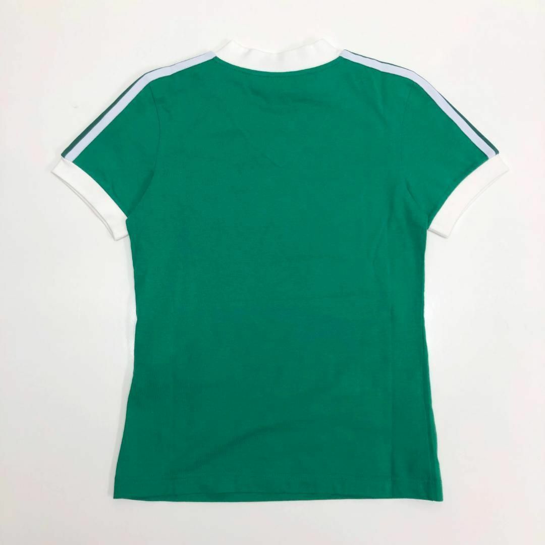 Gucci(グッチ)の☆未使用品☆グッチ × アディダス コラボ  Tシャツ 緑 XXS レディース レディースのトップス(Tシャツ(半袖/袖なし))の商品写真