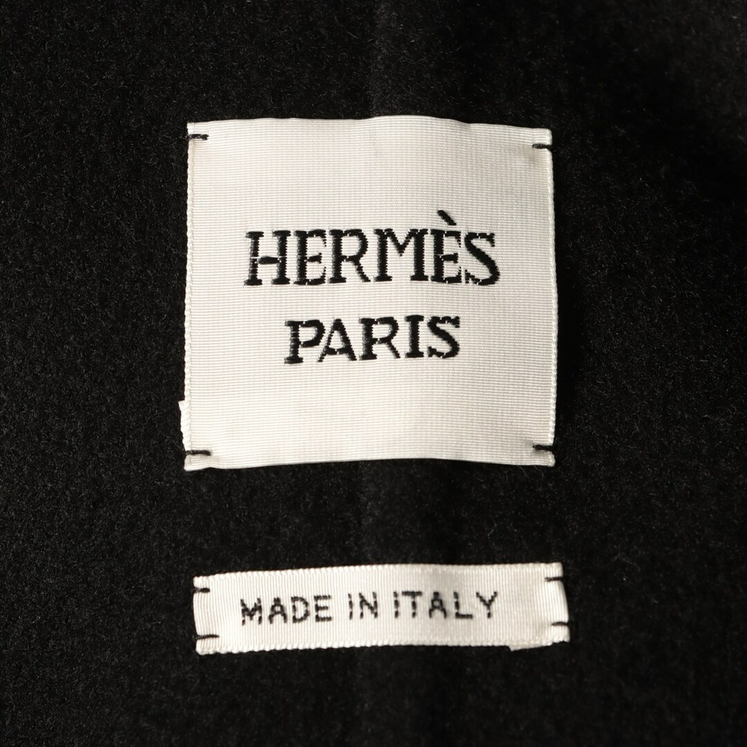 Hermes(エルメス)のエルメス  カシミヤ 32 ブラック レディース その他アウター レディースのジャケット/アウター(その他)の商品写真