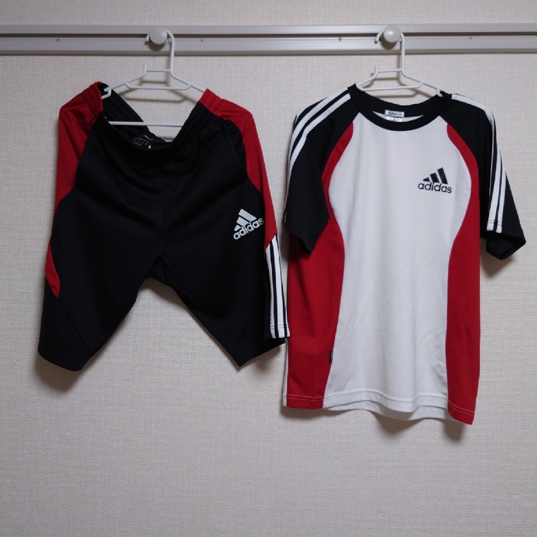 adidas(アディダス)のadidas Tシャツ、短パン　Sサイズ メンズのトップス(Tシャツ/カットソー(半袖/袖なし))の商品写真