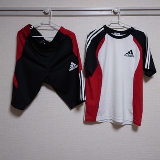 アディダス(adidas)のadidas Tシャツ、短パン　Sサイズ(Tシャツ/カットソー(半袖/袖なし))