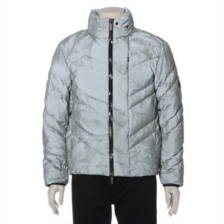 モンクレール(MONCLER)のモンクレール  ポリエステル×ナイロン  グレー メンズ その他アウター(その他)