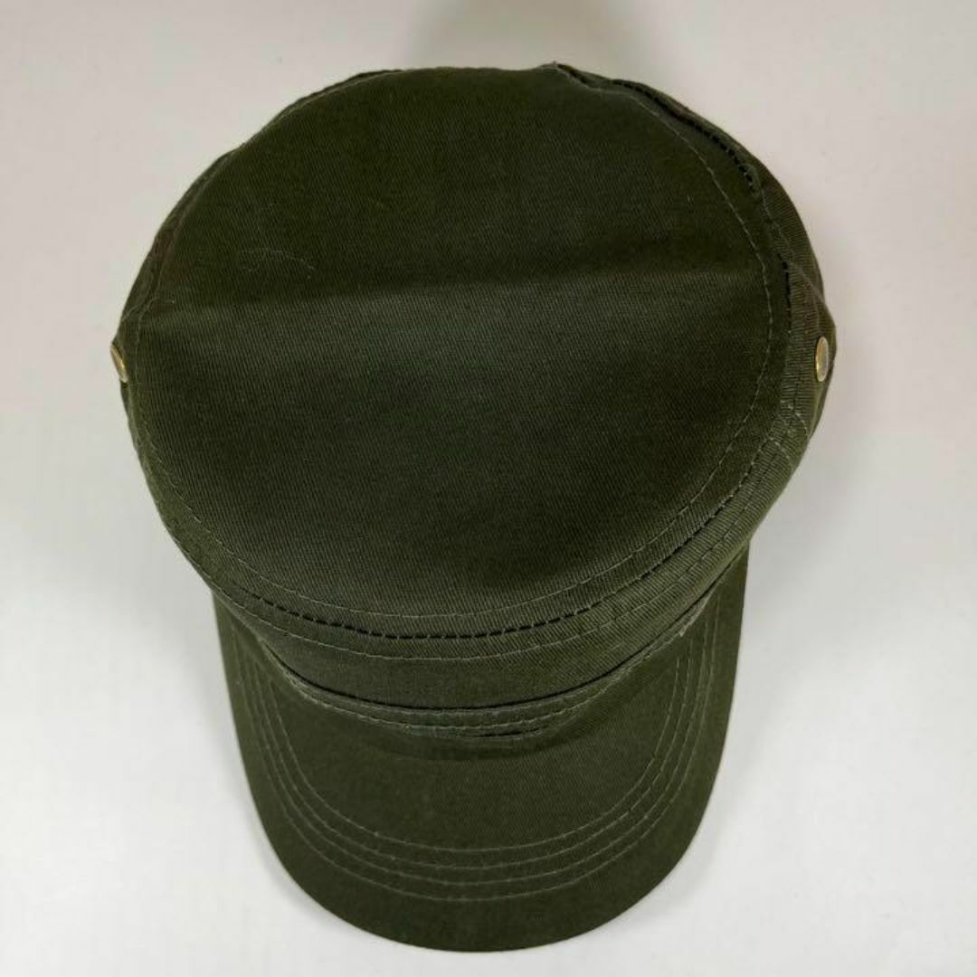 ワークキャップ メンズ 大きいサイズ 帽子 黒 アウトドア　新品　未使用 メンズの帽子(キャップ)の商品写真
