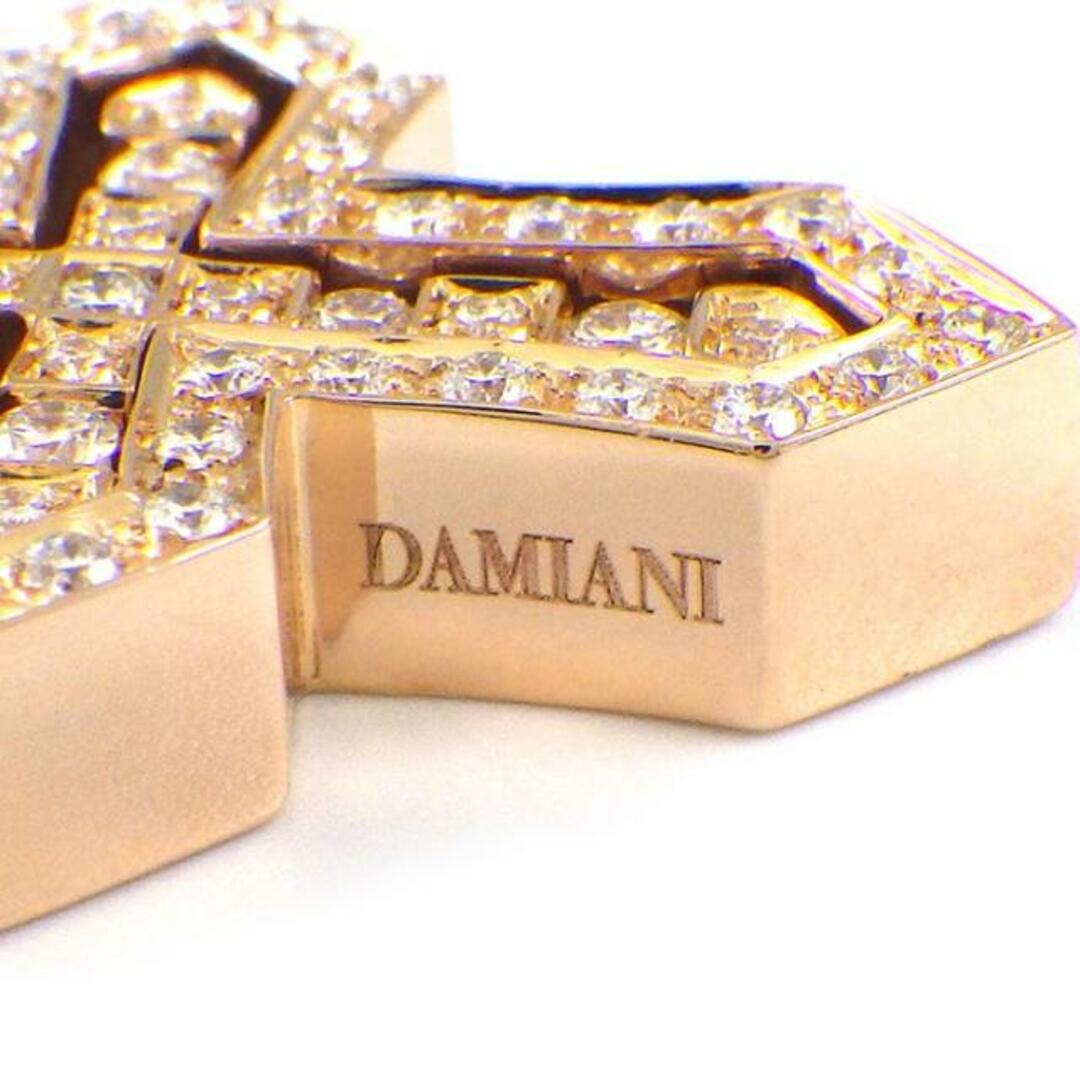 Damiani(ダミアーニ)のダミアーニ DAMIANI ネックレス ベルエポック クラウン 20089079 クロス フル パヴェ ダイヤモンド 計0.28ct K18PG 【中古】 レディースのアクセサリー(ネックレス)の商品写真