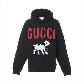 Gucci - グッチ  コットン XL ブラック メンズ その他トップス