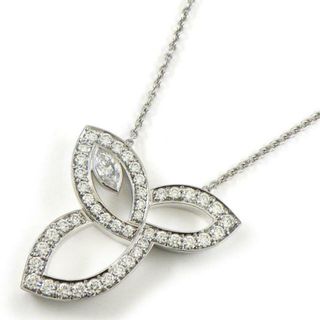 ハリーウィンストン(HARRY WINSTON)のハリーウィンストン HARRY WINSTON ネックレス リリー クラスター PEDPMQRFLC 1ポイント マーキスカット ダイヤモンド 45ポイント ラウンドカット ダイヤモンド 計0.68ct PT950 【中古】(ネックレス)