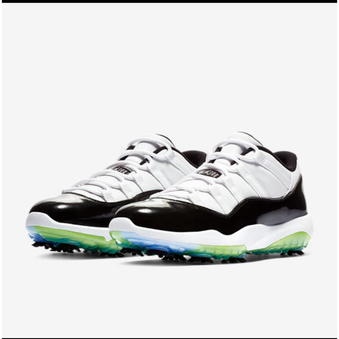 Jordan Brand（NIKE）(ジョーダン)の美品NIKE JORDAN XI GOLF ジョーダン11ゴルフシューズ25cm スポーツ/アウトドアのゴルフ(シューズ)の商品写真